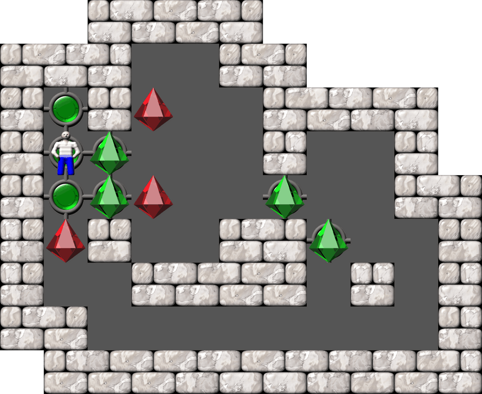 Sokoban Svens Collection level 1618